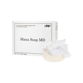 BONNY & J Mana Soap MD5 daily care cleansing soap with 5% glycolic acid and included foam net